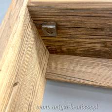 Szafka wisząca ze starego drewna