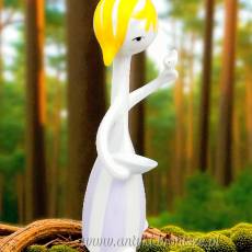 Kopciuszek z gołębiem projekt Ősz Szabó Antónia lalki Hollohaza lata60te