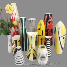 New Look Wazonik kot żółto czarny J.Török Zsolnay lata 60-te