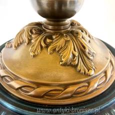 Francuska lampa z majoliki