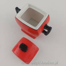 Cukiernica porcelanowa Ćmielów wzór płaski