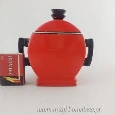 Cukiernica porcelanowa Ćmielów wzór płaski