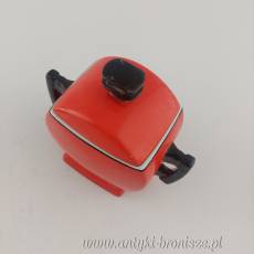 Cukiernica porcelanowa Ćmielów wzór płaski