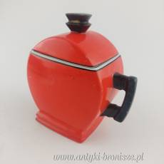 Cukiernica porcelanowa Ćmielów wzór płaski