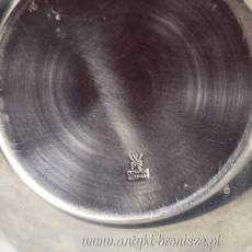 Zestaw na ocet i oliwę w stojaku szkło/ stal WMF design z XXw