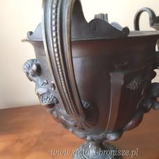 Przedmiot kolekcjonerski: Para waz /donic z brązu - poz. 2385