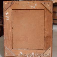 OlejNaDesce - Portret "Marynarz" - podpisany, w ramie w stylu Art Nouveau - poz. 4430