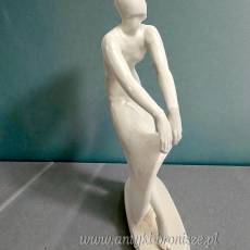 Figura Art Deco "Tänzerin" (Tancerka) Sitzendorfer Porzellanmanufaktur lata 20te