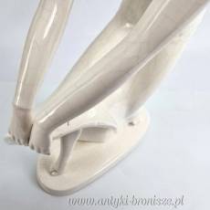 Figura Art Deco "Tänzerin" (Tancerka) Sitzendorfer Porzellanmanufaktur lata 20te
