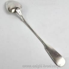 Łyżka serwingowa (środka stołu) 32cm plater Br. Henneberg Warszawa koniec XIXw