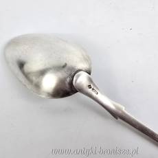 Łyżka serwingowa (środka stołu) 32cm plater Br. Henneberg Warszawa koniec XIXw