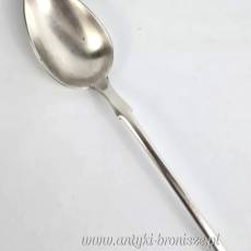 Łyżka serwingowa (środka stołu) 32cm plater Br. Henneberg Warszawa koniec XIXw