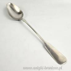 Łyżka serwingowa (środka stołu) 32cm plater Br. Henneberg Warszawa koniec XIXw