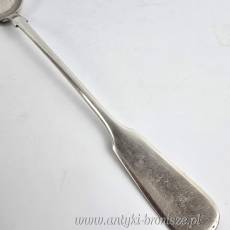 Łyżka serwingowa (środka stołu) 32cm plater Br. Henneberg Warszawa koniec XIXw