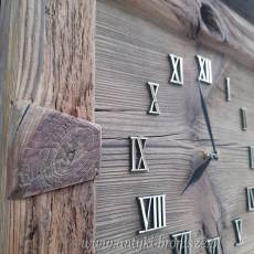 Zegar stare drewno.