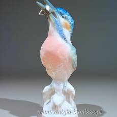 Zimorodek z rybą Aelteste Volkstedter projekt E.Sode Niemcy lata 30te