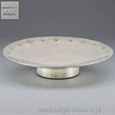 Patera okrągła na nóżce Bedford Plate Anglia lata 30te  Wyprzedaż