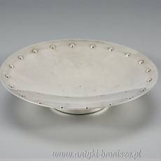 Patera okrągła na nóżce Bedford Plate Anglia lata 30te  Wyprzedaż