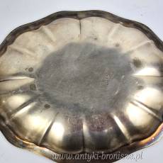 Półmisek w stylu Art Deco STAATSKASINO plater Artur Krupp Berndorf 1938/45