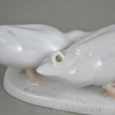 Gęsi Karl Himmelstoss Rosenthal Kunstabteilung Selb 1914/15r (krzyża Kaisera) unikat