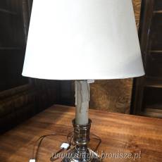 WYPRZEDAŻ Lampa stołowa wzór świecznik, Glamour Francja poł XXw