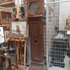 XVIII w. - Zegar parkietowy, oryginalny z epoki - podpisany i datowany 1777 - poz. 514