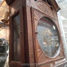 XVIII w. - Zegar parkietowy, oryginalny z epoki - podpisany i datowany 1777 - poz. 514