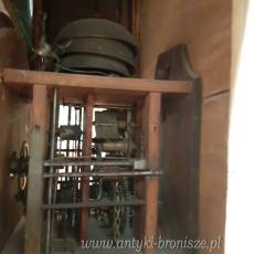 XVIII w. - Zegar parkietowy, oryginalny z epoki - podpisany i datowany 1777 - poz. 514