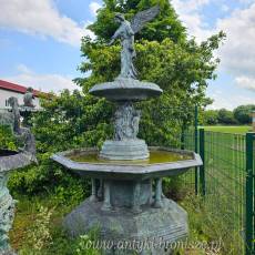 FONTANNA OGRODOWA NEW YORK  Z BRĄZU W STYLU NEOKLASYCZNYM