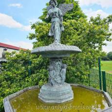 FONTANNA OGRODOWA NEW YORK  Z BRĄZU W STYLU NEOKLASYCZNYM