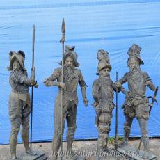 FONTANNA / POSAG OGRODOWA Z BRĄZU