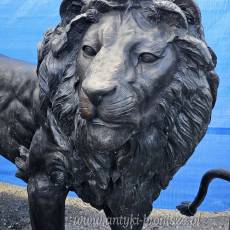 Parowe rzeźby lwów !!