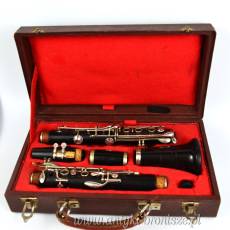 Klarnet firmy Boosey & Hawkes (B&H) Regent w futerale Anglia lata 50te