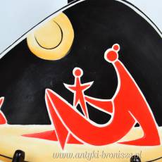 New Look Patera Zsolnay Török János węgierska porcelana lata 60te 29cm