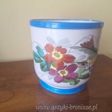donice z porcelany w kwiaty, XIXw. - poz. 6456