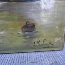 Marynistyka- ONP - VAN LINT J. " Żaglowce" podpisany Van Lint J. - poz. 5983