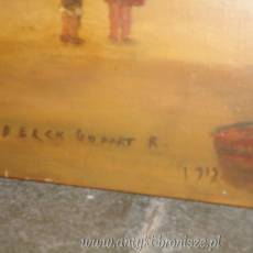 ONP - "Kutry rybackie", podpisany BERCK GODART i datowany 1917 - poz. 5777