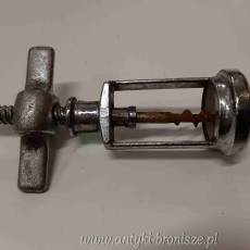 WYPRZEDAZ 50% - Korkociąg przeciwskrętny, z 3-ramiennym śmigiełkiem oraz uchwytem do kapsli - poz. 6476