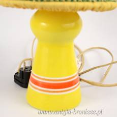 New Look Lampka nocna porcelana Ćmielów lata 60te