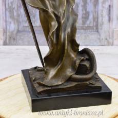 Temida figura z brązu złoconego prezent + grawer GRATIS Adwokat Sędzia