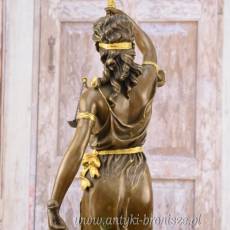 Temida figura z brązu złoconego prezent + grawer GRATIS Adwokat Sędzia