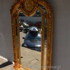 OGROMNE ZŁOTE LUSTRO - RAJSKA SCENA - BAROK ZŁOTO