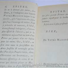 Życie Stanisława Leszczyńskiego, króla Polski, L'Abbé Proyart Lyon  wydanie z 1786r 2 tomy