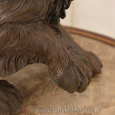 Pies Cocker Spaniel - Figura Psa - Rzeźba z Brązu - Dekoracja Ozdoba