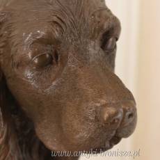 Pies Cocker Spaniel - Figura Psa - Rzeźba z Brązu - Dekoracja Ozdoba