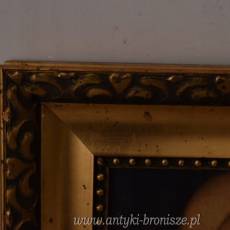 TAMARA De Łempicka - Portret Kobiety - Prezent - Obraz Olejny Złota Rama