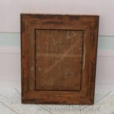 TAMARA De Łempicka - Portret Kobiety - Prezent - Obraz Olejny Złota Rama