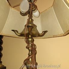 Lampka z abazurem 8-bocznym - poz. 4804