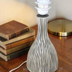 Lampa Fanny Gadsted ceramika Mørkøv Dania lata 50/60te