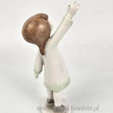 Dziewczynka z podniesioną rączką Aurél Káldor Hollohaza lata 60te